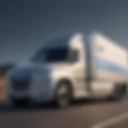Hyundai fuel cell truck showcasing innovative design