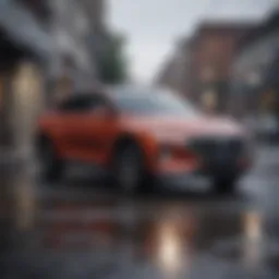 Hyundai vehicle showcasing modern design