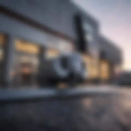 Illuminated Ram Dealership Sign in Brandon