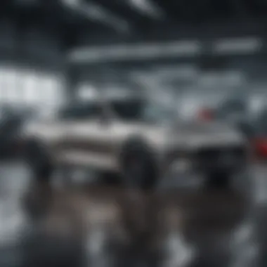 Innovative Car Display at TONY Dealership Innovative Car Display at TONY Dealership