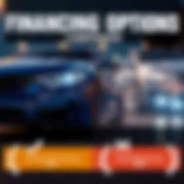 Infographic illustrating financing options at CarMax vs Chase network