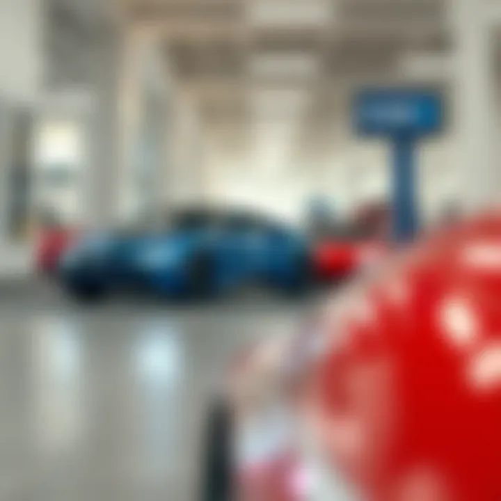 Diagram of dealership partnerships in the automotive industry