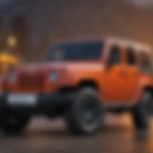 Jeep Wrangler 2012 exterior design