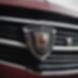 Iconic Cadillac emblem representing luxury and innovation