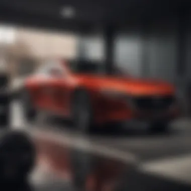 Luxurious Interior Aesthetics Luxurious interior of a Laird Noller Mazda vehicle
