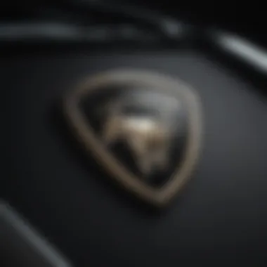 Iconic Lamborghini Logo Emblem