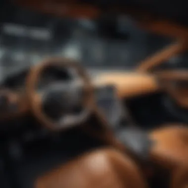 Exquisite Craftsmanship Inside a Lamborghini Luxurious Lamborghini Interior Craftsmanship