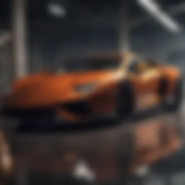 Masterful Design Elements of a Lamborghini Sleek Lamborghini Design Details