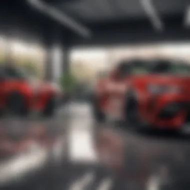 Legacy of Excellence - Toyota Showroom Luxurious Toyota Showroom