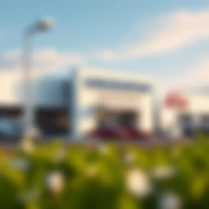 Exterior view of Long McArthur Ford dealership