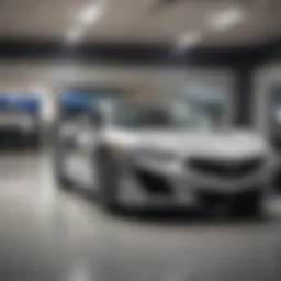 Luxurious Acura Showroom at Bill Gatton Acura