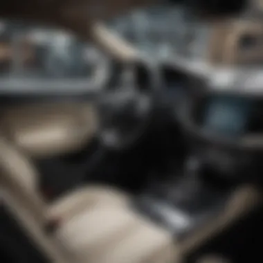 Opulent Maserati Levante Interior Luxurious Maserati Levante interior in Michigan dealership