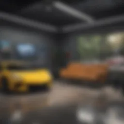 Luxurious waiting lounge at Putnam Chevrolet service department