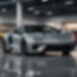 Luxury Car Display at Carmax in Coconut Creek