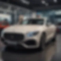 Luxury car showroom at Dealin Doug Autos