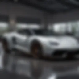 Luxury car showroom in Wimberley