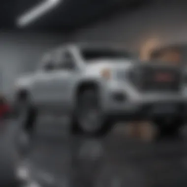 Luxury GMC vehicle showcased at Sellers dealership