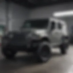 Luxury Jeep at Lafontaine Walled Lake dealership