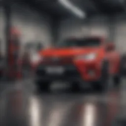 Maintaining Toyota Vehicle at Spartan Toyota
