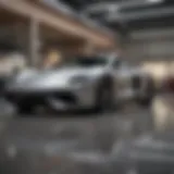 Luxurious Mancari Dealership showroom displaying elegant vehicles