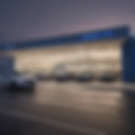 Exterior view of Mark Miller Subaru service center showcasing operational excellence