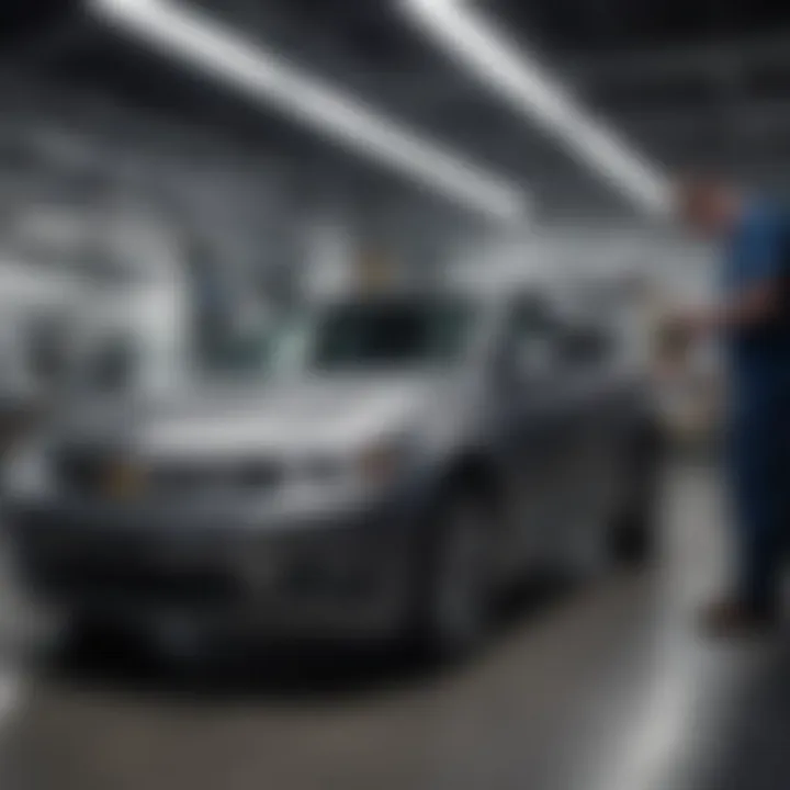 Skilled technicians at work in Martin Chevrolet Saginaw service center