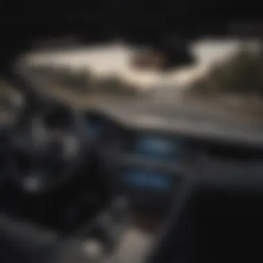 High-tech dashboard of a Maserati showcasing advanced features