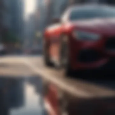 The Evolution of Maserati's Iconic Design Artistic representation of Maserati's design evolution over the years