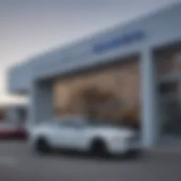 Exterior view of Matt Lafontaine Ford Charlevoix