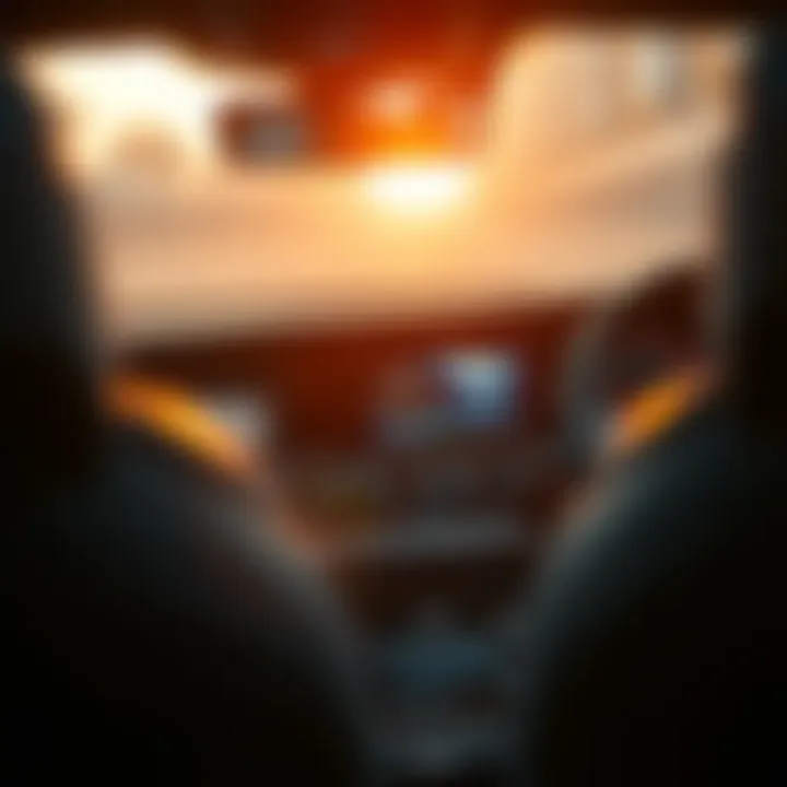 Mercedes C-Class Dashboard Interior dashboard showcasing advanced technology