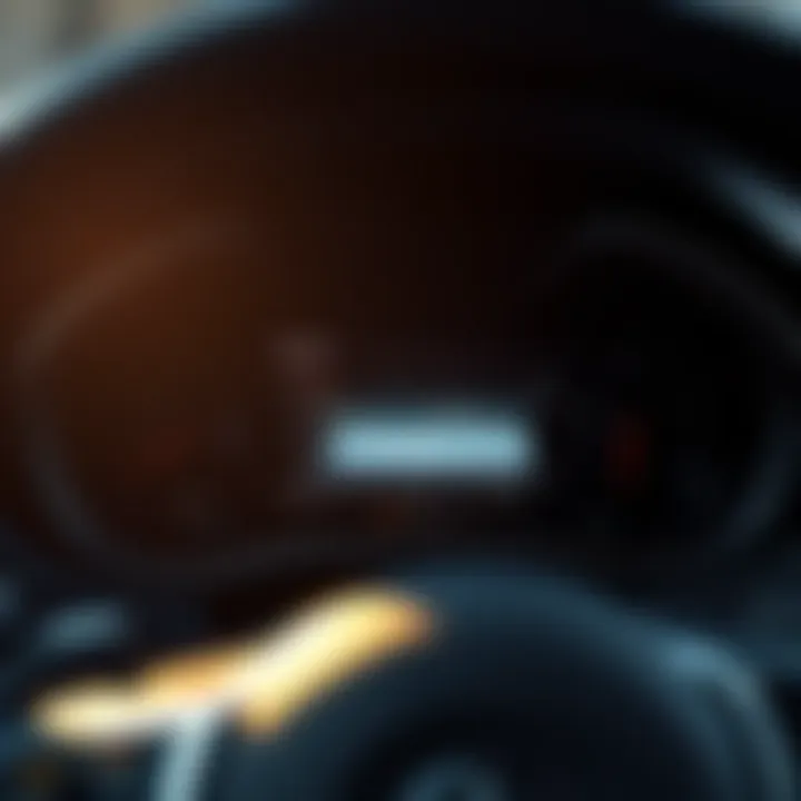 Performance Metrics of the C-Class Performance metrics display during a test drive