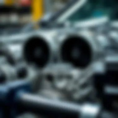 A close-up of advanced engineering components in an MKS.