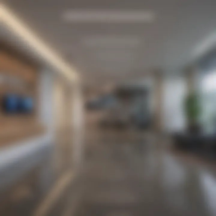 Modern Waiting Area at Austin Subaru Dealership