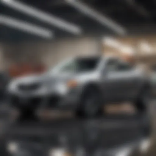 A pristine used Acura vehicle on display at Montclair Acura