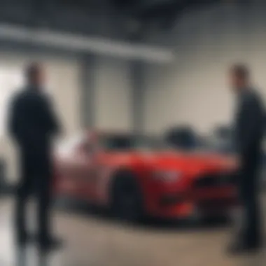 Exceeding Expectations: Nassief Ford's Customer Experience Satisfied customer receiving keys at Nassief Ford