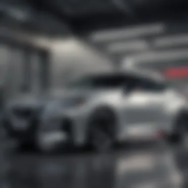 Nissan vehicle being utilized in a corporate setting