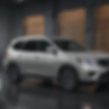 Close-up of advanced technology features in Nissan Pathfinder