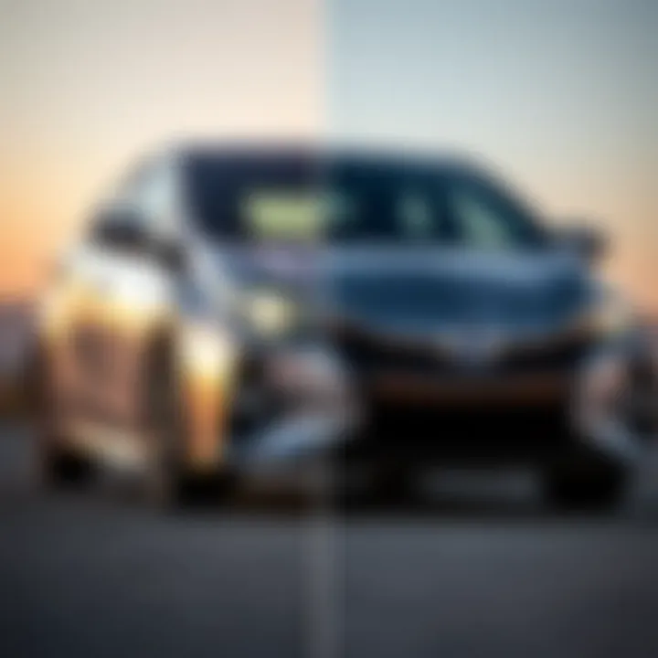 Comparison chart of Nissan Prius Hybrid against competitors
