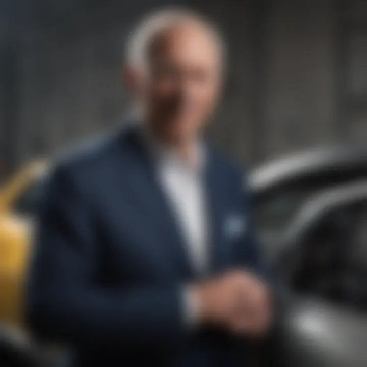 Ott Miller Chevrolet's Visionary Founder Portrait