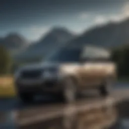 Elegant exterior design of the Owens Murphy Range Rover