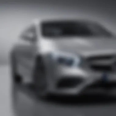 A sleek plug-in hybrid Mercedes-Benz vehicle showcasing its modern design