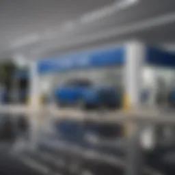 Exterior view of Pompano Ford Service Department