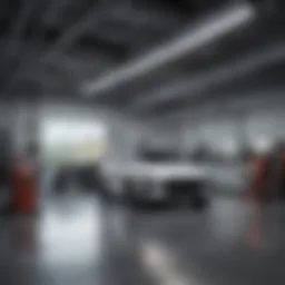 State-of-the-art service bay at Randy Wise Hyundai