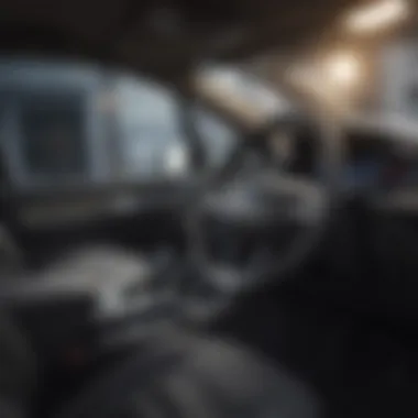 Interior showcasing modern technology and comfort in Ford Escape