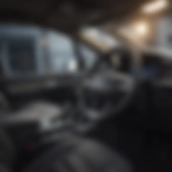 Interior showcasing modern technology and comfort in Ford Escape