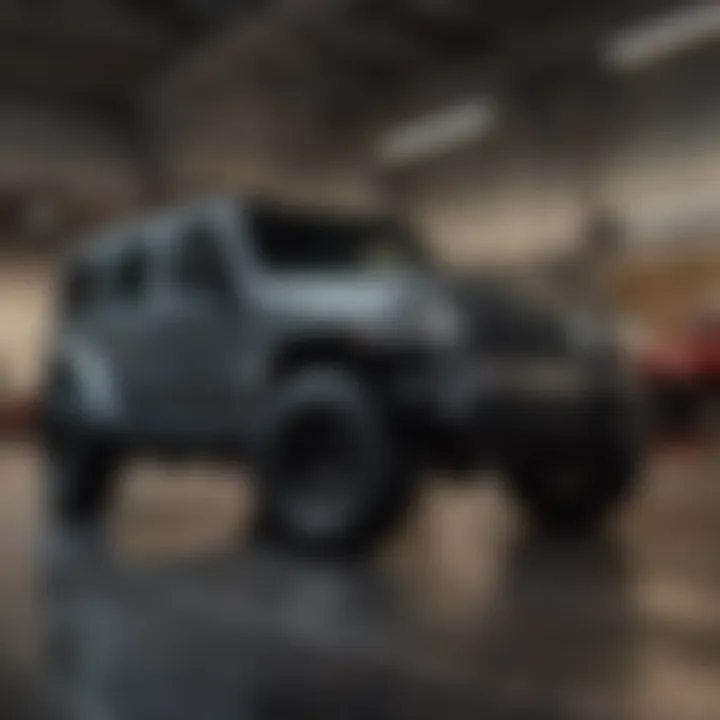 State-of-the-art automotive service center at Reedman Toll Auto World Jeep