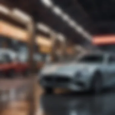 Infographic depicting factors affecting car pricing