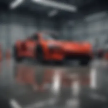 Sleek Fleet at Ricart Automotive Dealership Sleek Ricart Automotive Fleet of Cars
