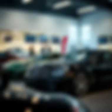 Customer Service at Rossi Customer service area highlighting the dealership's commitment to service