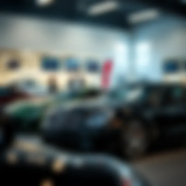 Customer Service at Rossi Customer service area highlighting the dealership's commitment to service